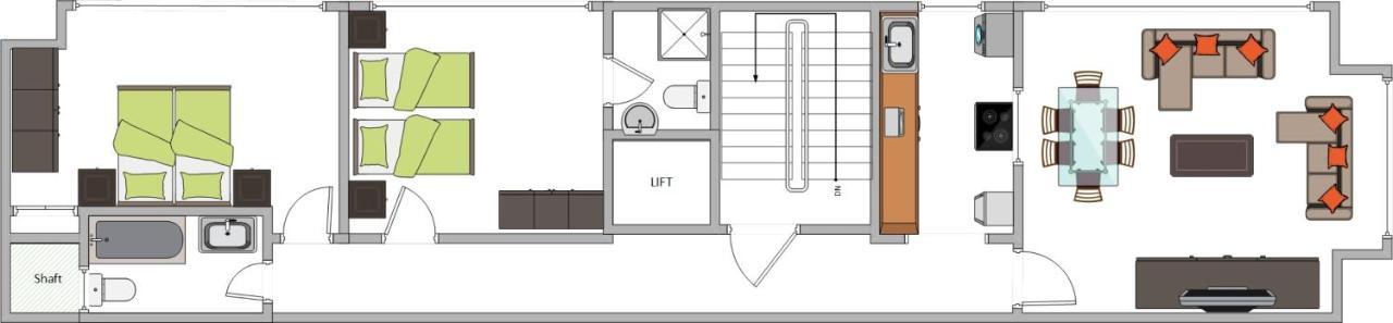 2 Bedroom, Bright & Central Top Floor Apartment - 5 Msida Exteriör bild
